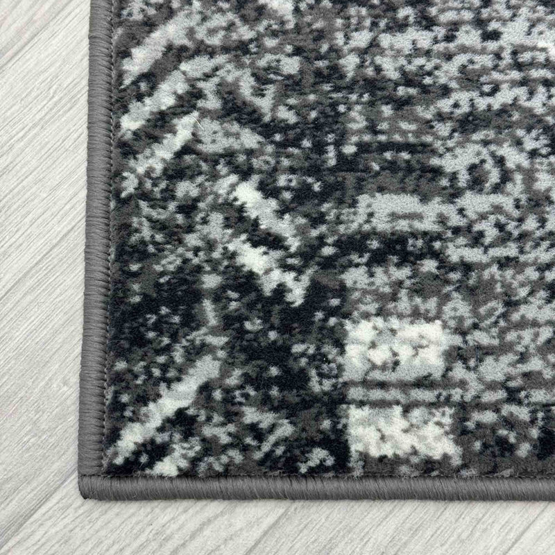 Runner Geometric Area Rug, Runner 60 x 150 cm