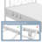Aylena Vintage Metal Bed Frame with Diamond Pattern Headboard-495075735-503304935