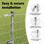 Vidaxl Field Fence Galvanised Steel-114858710