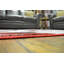 Tapis rouge / gris Stinson