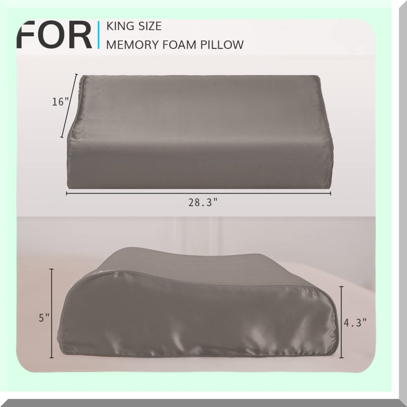 SilkDreams Hair-Saving Pillowcase - 25 Momme Mulberry Silk Cover with Hidden Zipper, Natural Pillowcase for Hair Care - Gift Box Included