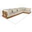 Canapé modulaire d'extérieur rembourré Ivry-1620454111