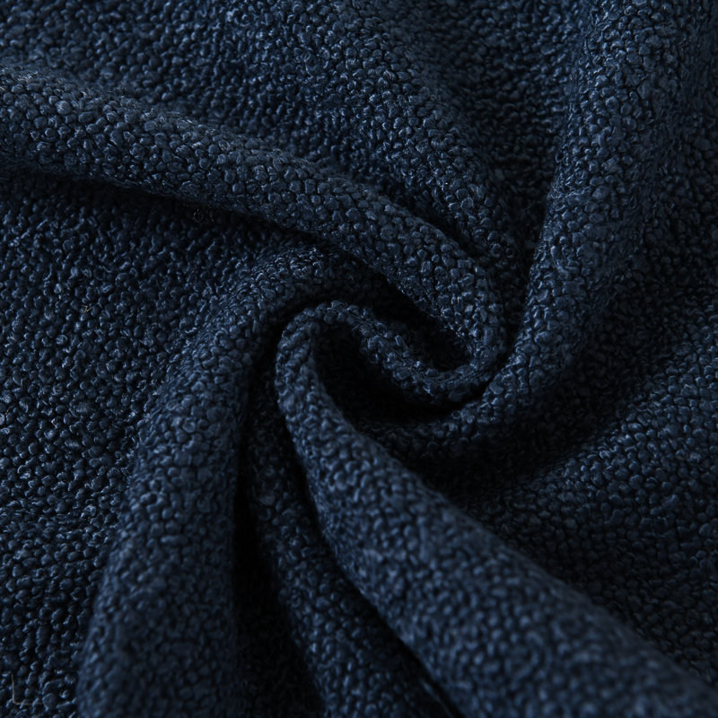 Housses de coussin texturées, Marine, Carré 22 po