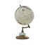 Globe terrestre en bois de manguier