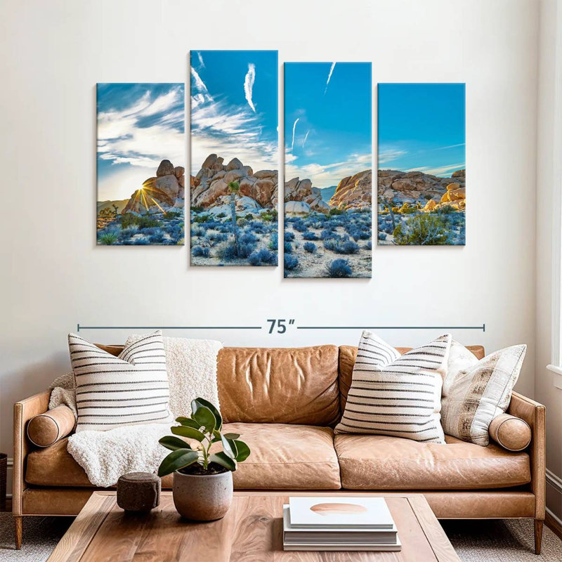 Nicci Joshua Tree Park Rock Formations, 42'' H x 68'' W
