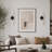 2- Light Dimmable Black Armed Wall Sconce