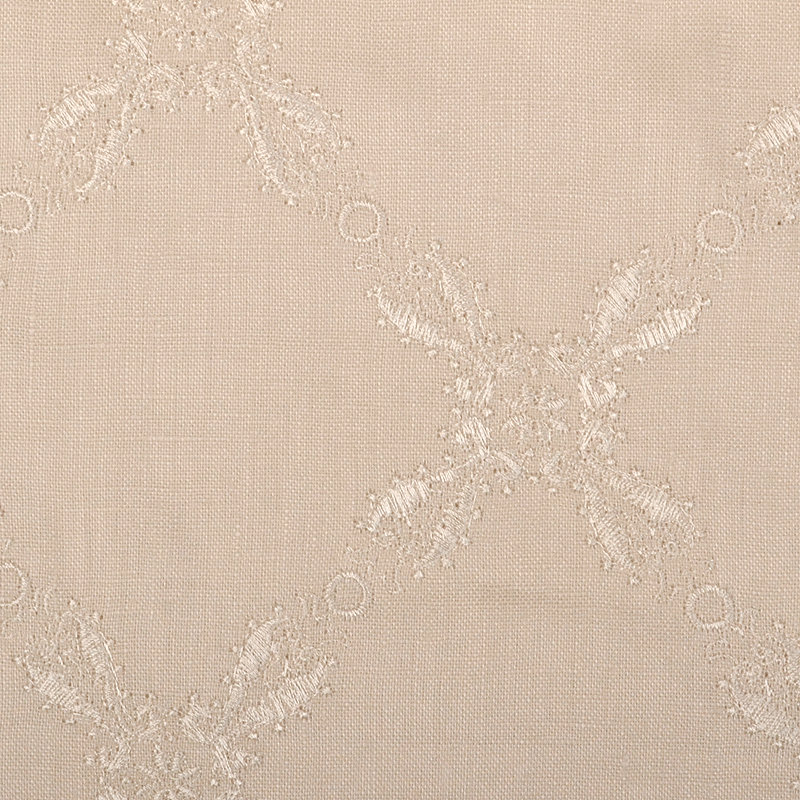 Sag Harbor Embroidery Fabric, Ivory