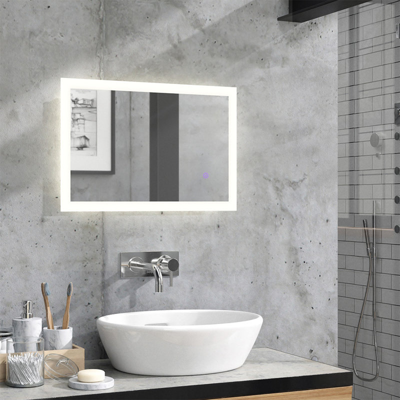 Selfridge Glass Flat Wall Mirror