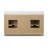 Millie Double Vanity-Satin Bleached Parawood-122574151