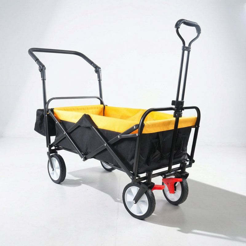 Chariot de jardin, Jaune / noir