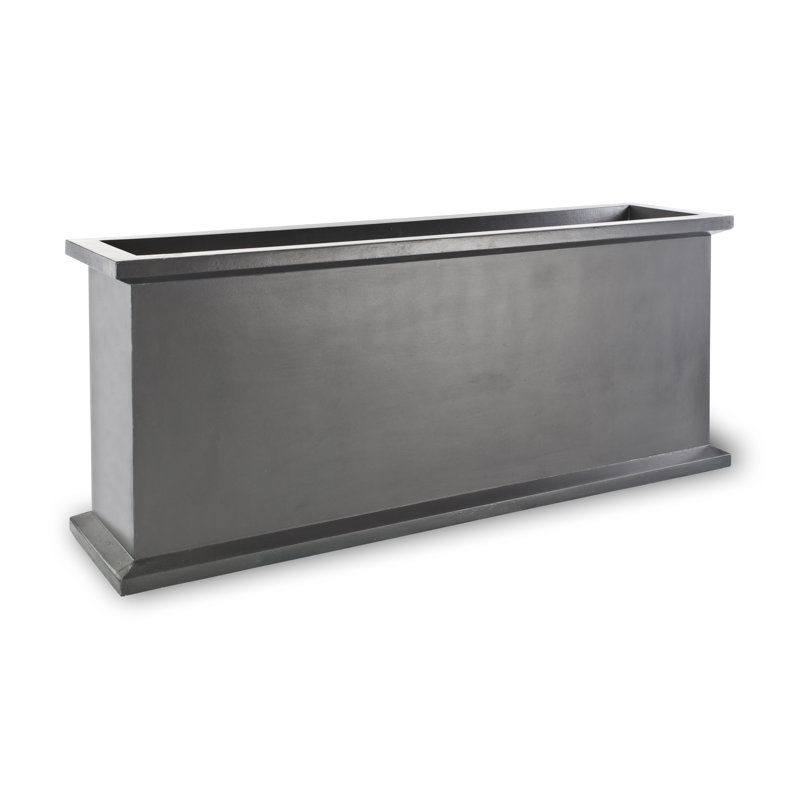 Balance Handmade Pot Planter, 50cm H x 120cm W x 30cm D, Faux Lead