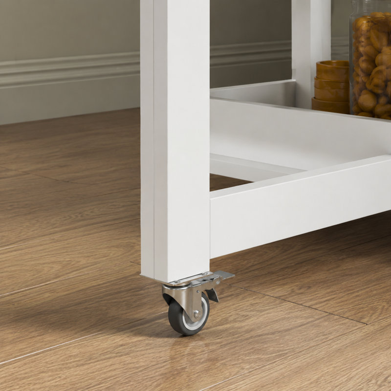Table de salle à manger extensible avec placard de rangement, prise électrique et roulettes verrouillables, dimensions dépliée : 188 cm (74 pouces), noyer naturel