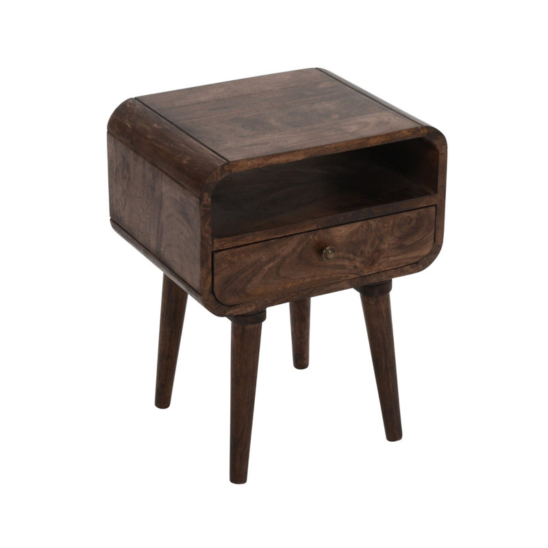 London Solid Wood End Table
