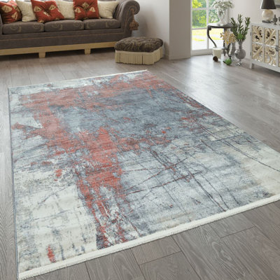 Stoddard Abstract Shag Area Rug