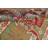 Green & Red Kazak Oriental Area Rug