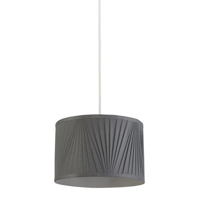20cm H Cotton Drum Pendant Shade ( Uno )
