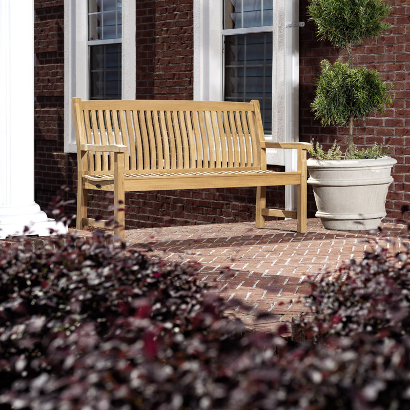 Outdoor Teak Bench