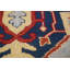 Tapis indien bleu en laine 9x12
