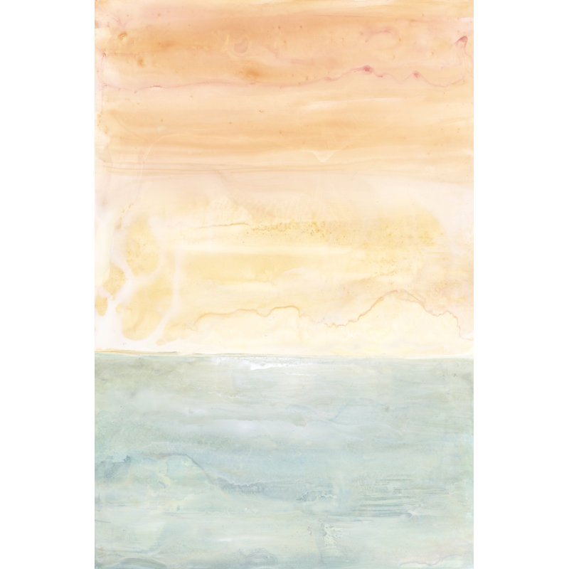 Sunny Horizon I by Renee W. Stramel - Painting on Canvas, 91cm H x 61cm W, Wrapped Canvas