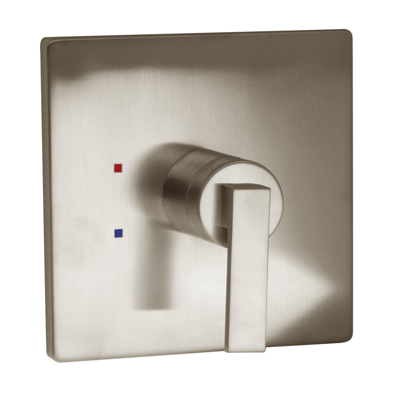 Garniture de valve de douche Lura, Nickel brossé