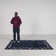 Lorccan Navy/White Area Rug