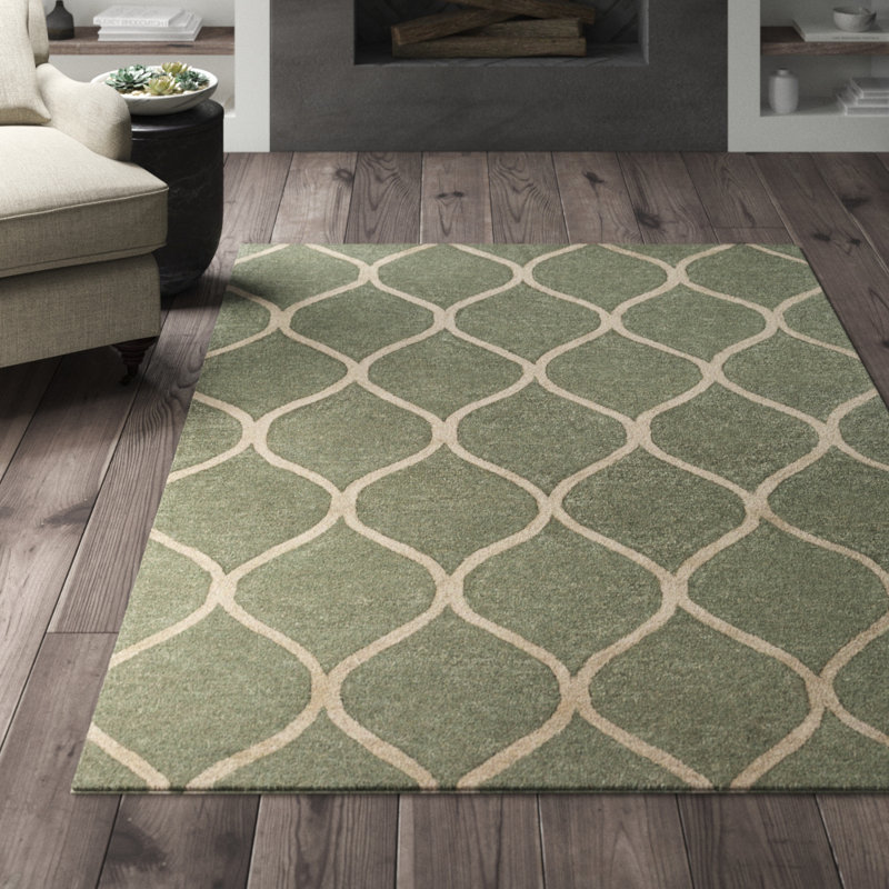 Bronaugh Geometric Indoor Rug, Rectangle 9' x 13'