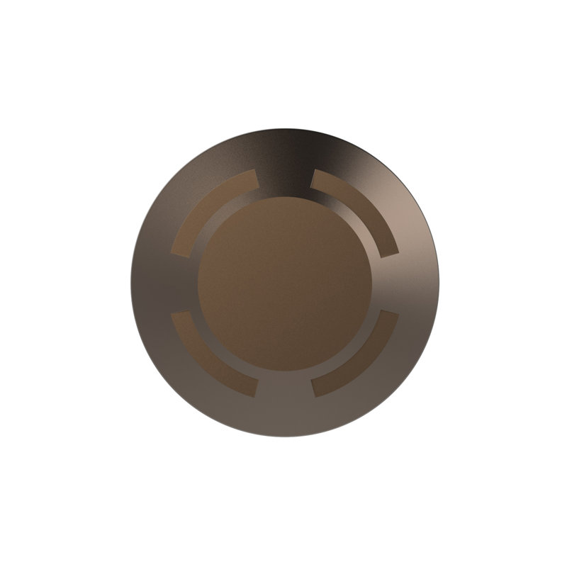 LED Well Light, 3000K, Bronze