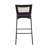 Scotty Upholstered Faux Leather Counter Stool with Iron Frame-1590686218