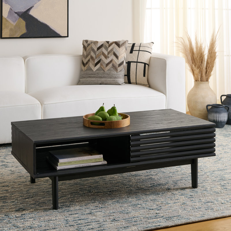 Table basse Aveneet, Noir