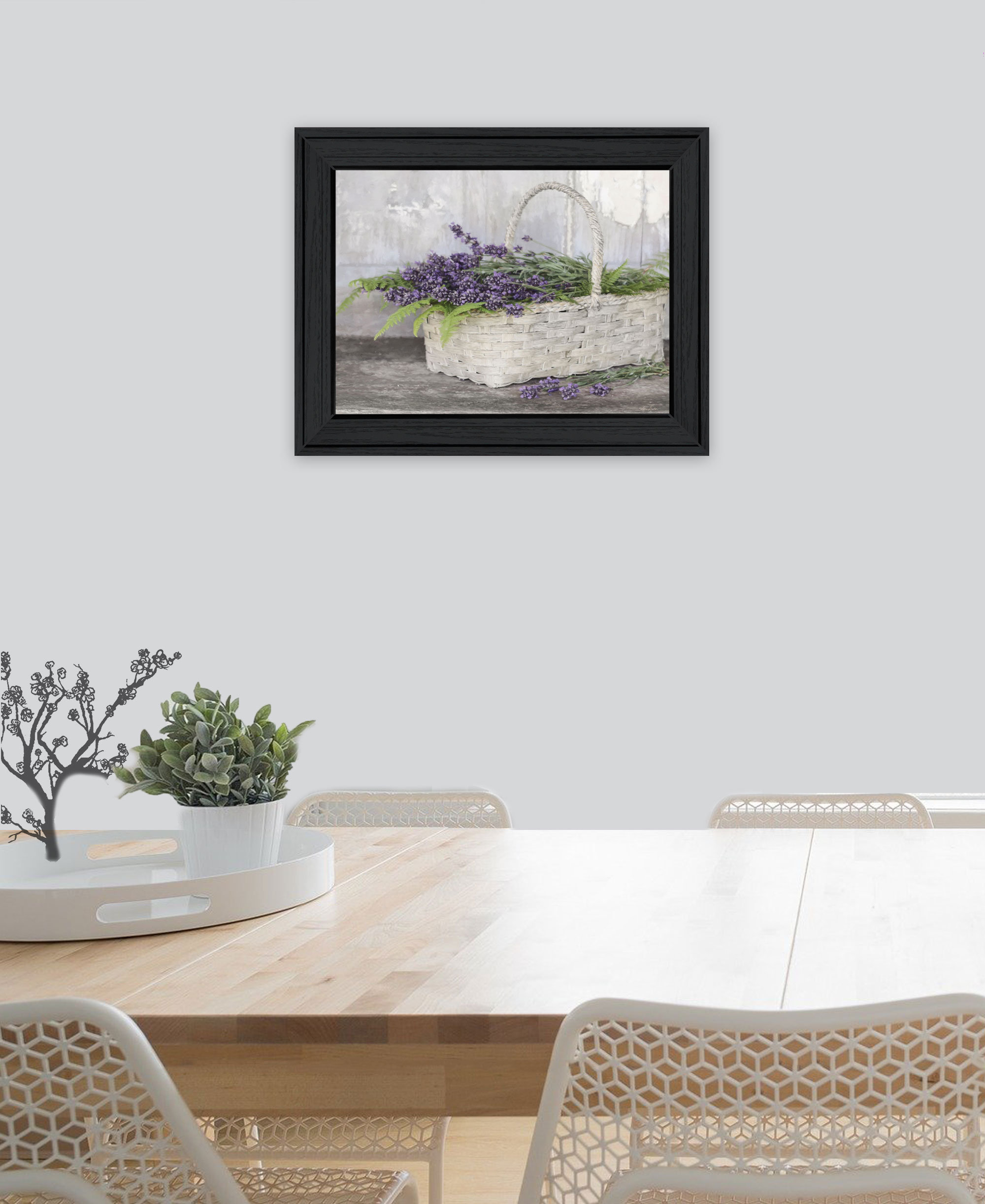 Winston Porter My Lavender Framed Wall Art for Living Room, Home Wall ...
