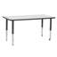 Table rectangulaire d'activités effaçables à sec avec pieds réglables-791962598-791962606-765072855