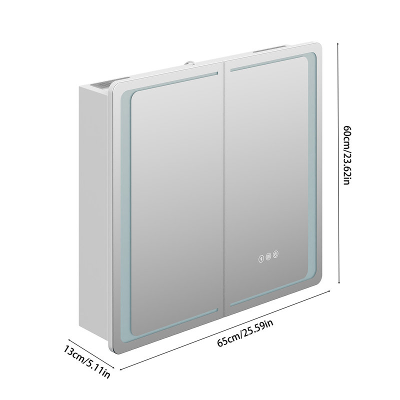 Mirrored Bathroom Cabinets with Mirror