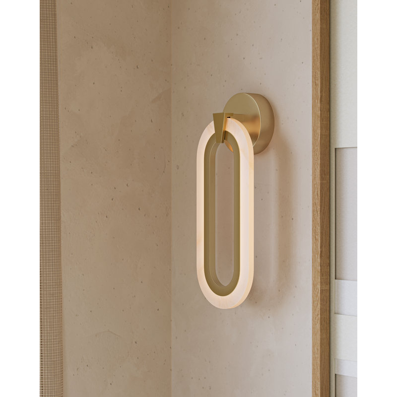 Aurora 1 - Light LED Flush Mounted Sconce
