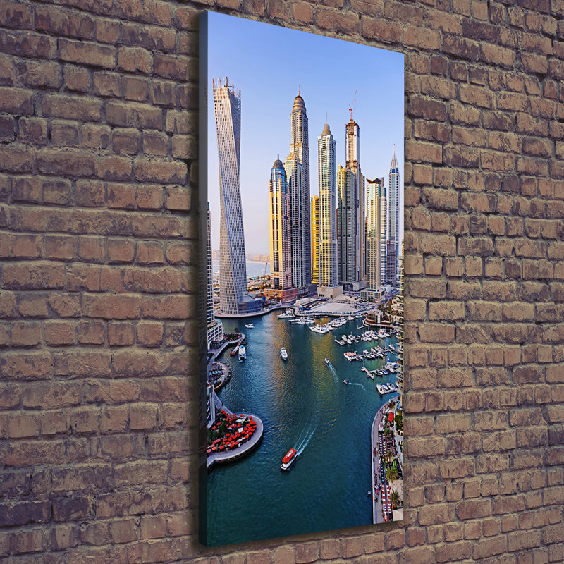 Bay Of Dubai - Wrapped Canvas Print