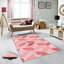 Tapis tissé élégant, 5,6 x 7,5 pieds, 100% polyester, hauteur des poils de 0,3 po | Pois antibactérien, feutre en PVC antidérapant, lavable à la machine | Impression 3D numérique, durable et facile à entretenir - parfaite pour n'importe quelle pièce-151482795