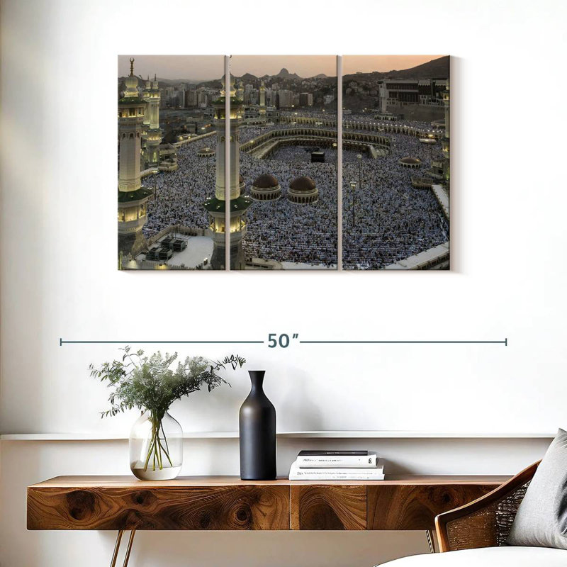 Adella Masjid Al Haram Kaaba, 24" H x 38" W