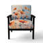 Chaise d'appoint Poppies - Chaise avec accoudoirs Field of Poppy Meadows-1611023648