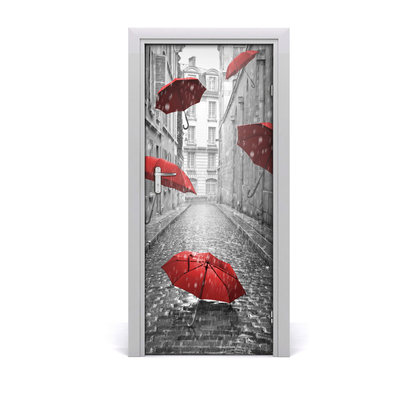 Umbrella France Door Decal