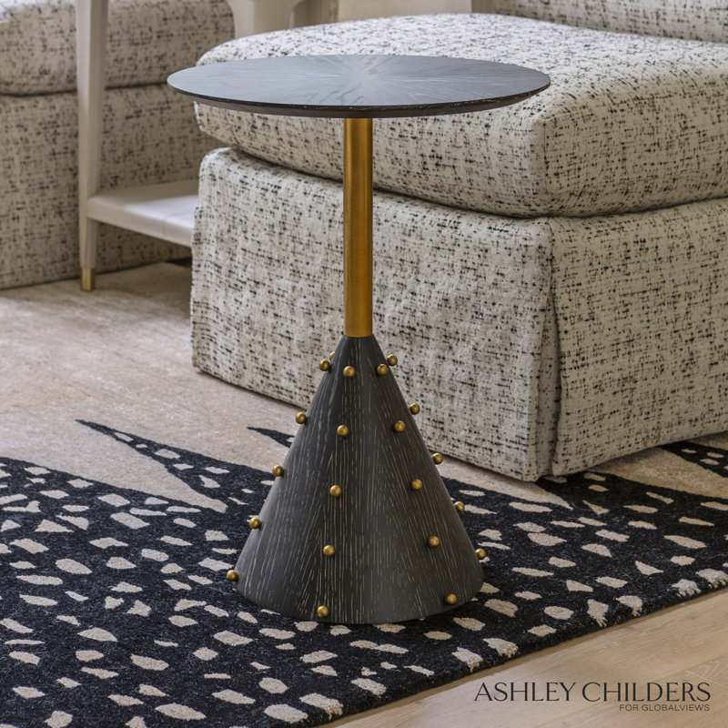 Spheres Drink Table, Black