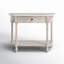 Danielle Marble 40" one- drawer Console Table-1037264154