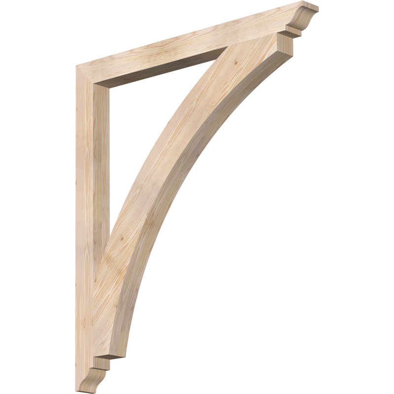 Support traditionnel Thorton, Douglas (lisse), H 48 po x l 3,5 po x P 42 po