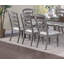 Chaises d'appoint en bois (ensemble de 2)