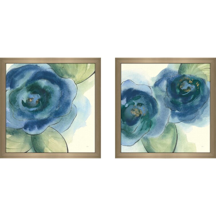Alcott Hill® Wannabe Poppies III Framed On Paper 2 Pieces Set & Reviews ...