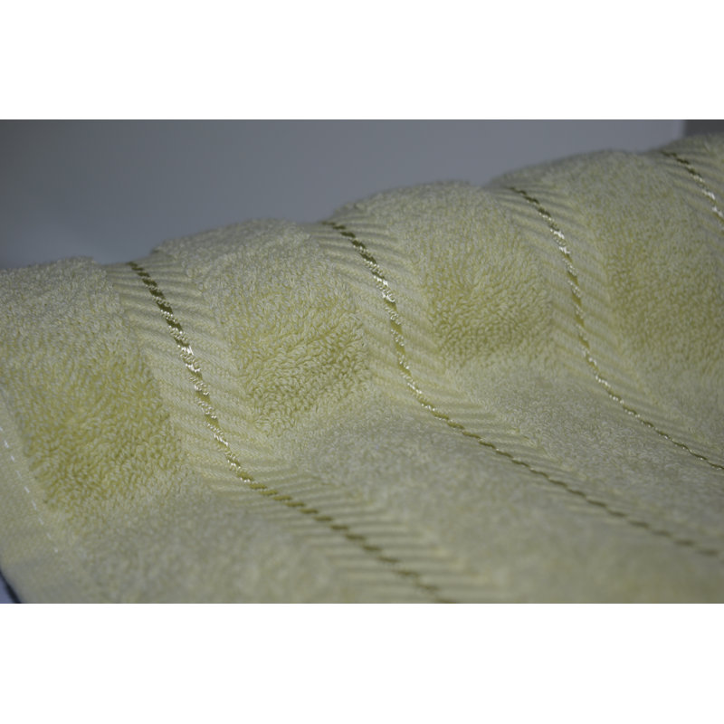 Ensemble de 4 serviettes en coton Antalya, Vert