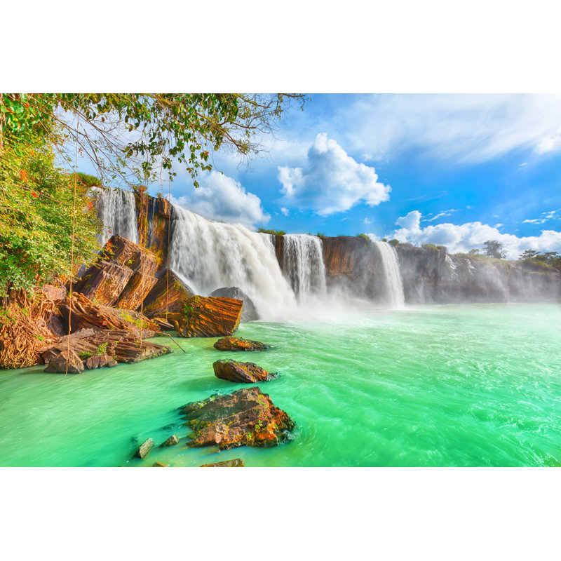 Dry Only Waterfall - Photographie sur toile tendue, H 12 po x l 18 po