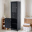 Armoire de salle de bain autoportante avec tiroirs-1375622532