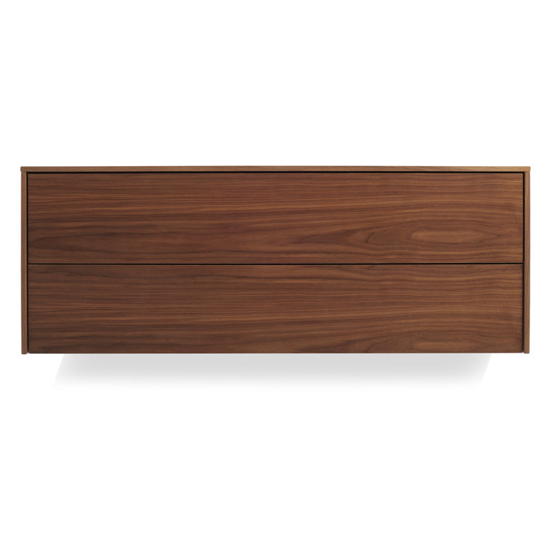 Wonder Wall 2.0 Solid Wood Accent Chest, Walnut