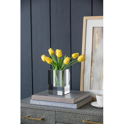 Vase de table en verre Huntingburg
