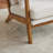 Lemley Upholstered Accent Chair With Wooden Legs And One Pillow-711015103