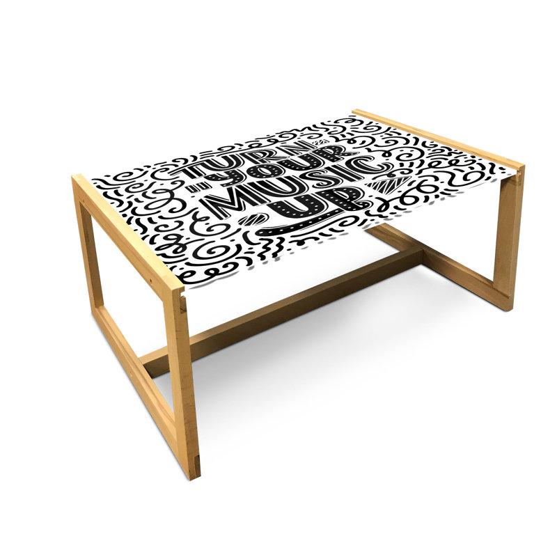 Janaia Sled Coffee Table, 40cm H x 91cm W x 62cm D